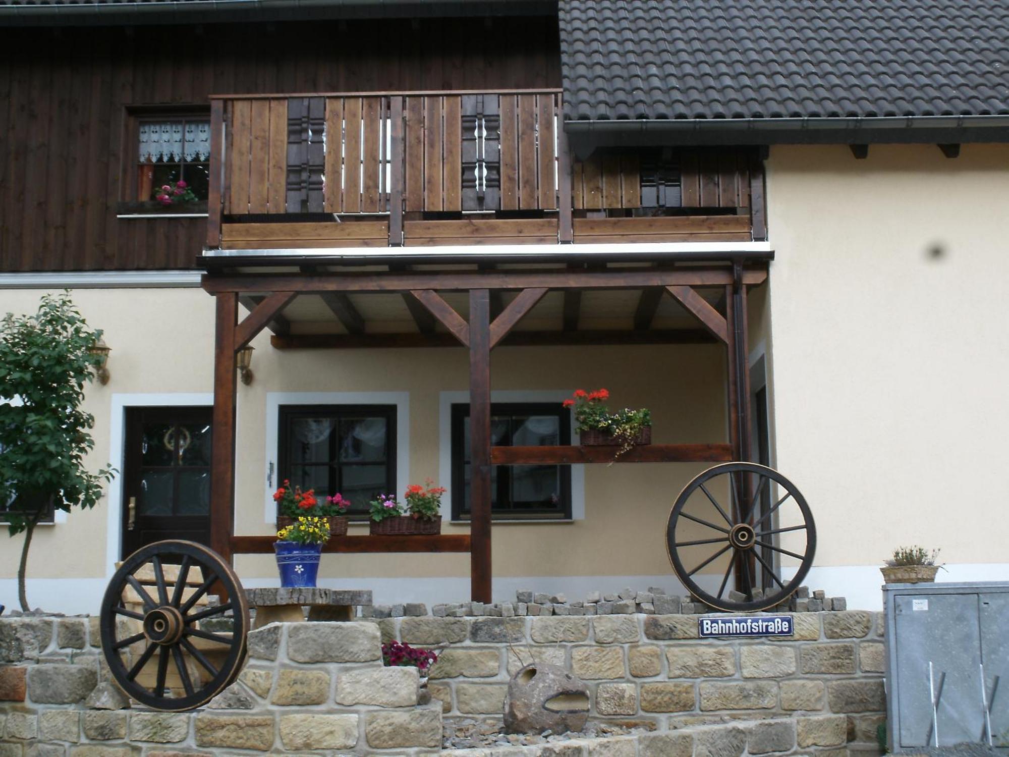 Ferienwohnung Am Schloss Lauenstein Im Erzgebirge Exteriör bild